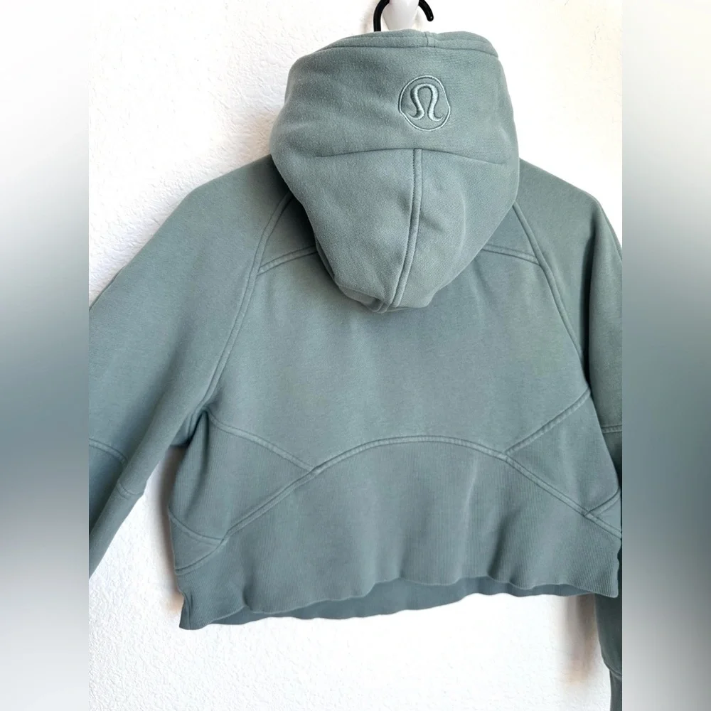 Lululemon Scuba Oversized Half-Zip Hoodie‎ Crater Blue / Gold SIZE XS/S